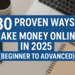 30 Proven Ways to Make Money Online in 2025 (Beginner to Advanced)